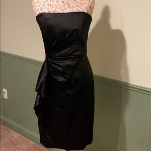 Black strapless Cocktail dress